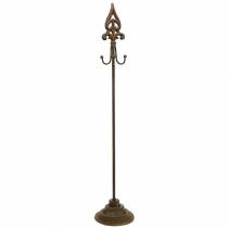 Product Wreath holder wreath stand antique rust look 4 hooks 76cm