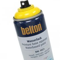 Product Belton free water varnish yellow high gloss spray rapeseed yellow 400ml