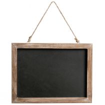 Product Chalkboard for hanging vintage wooden board natural 40×30cm