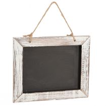 Product Chalkboard for hanging vintage black and white 24.5×20cm 2pcs