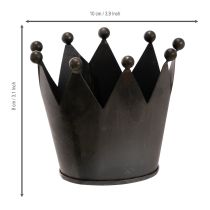 Product Metal crown, small decorative crown for table decoration, 10cm