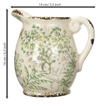Product Jug for planting, vintage look, country style, 16cm