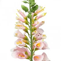 Product Artificial meadow flower foxglove pink silk flower 90cm