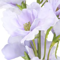 Product Artificial Flowers Delphinium Light Purple on Stem 90cm 2pcs