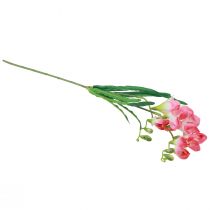 Product Artificial garden flowers Freesia Pink 58cm