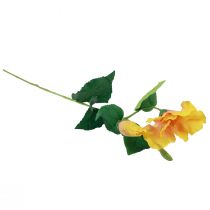 Product Artificial Flowers Hibiscus Yellow 62cm