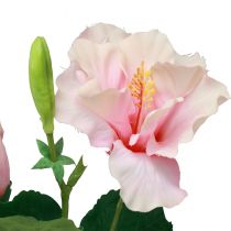 Product Artificial Flowers Hibiscus Pink 62cm