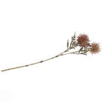 Product Artificial knapweed artificial flowers autumn 3 flowers lilac 48cm
