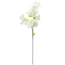 Product Artificial Lilac Branch White Flowers L95cm