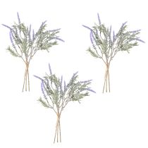 Product Artificial Lavender Artificial Plants Purple 38cm 3 Bunch 9pcs