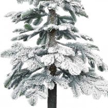 Artificial Christmas tree snowed decoration 120cm
