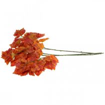 Product Artificial Vine Leaves Red Orange Green Artificial Plants 63cm 3pcs