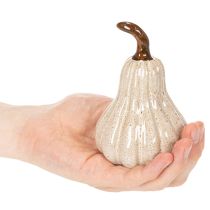 Product Decorative ceramic pumpkin, autumnal table decoration, 12cm