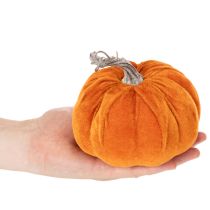Product Fabric pumpkin as table decoration, autumn decoration, 13cm, 3 pieces