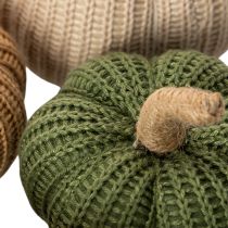 Product Decorative knitted pumpkins, autumn decoration, 10cm, 6 pieces