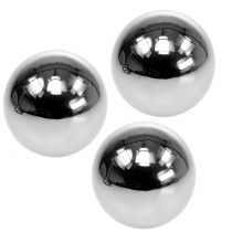 Product Stainless steel balls decoration Ø8cm 6 pcs