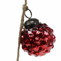 Product Christmas decoration garland Christmas tree balls red 120cm