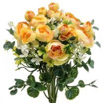 Artificial flowers deco bouquet ranunculus artificial yellow 32cm 6pcs