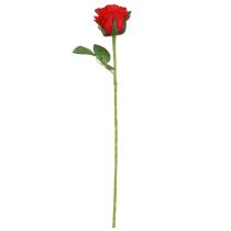 Product Artificial Roses Red Roses Flowers Ø6cm Ø6cm H50cm 4pcs