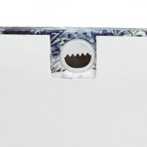 Product LED picture winter landscape park with lanterns LED mural 58x38cm