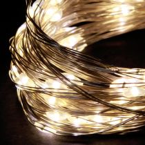 Product LED Fairy lights 100 Micro LED Warm white With timer 4pcs