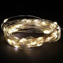 Product LED fairy lights 40 micro-LEDs warm white timer for battery 6 pieces