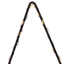 Product LED star with battery compartment on stand for windowsill and table 46cm