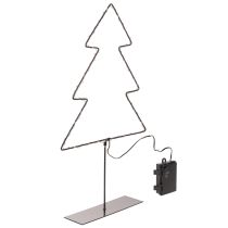 Product LED Christmas tree, battery operated, indoor table decoration, 47cm