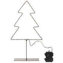 Product LED Christmas tree, battery operated, indoor table decoration, 47cm