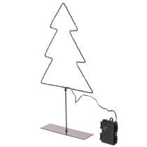 Product LED Christmas tree, battery operated, indoor table decoration, 47cm