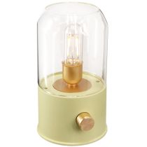 Product LED Table Lamp Retro Table Lamp Warm White Green H19.5cm