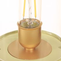 Product LED Table Lamp Retro Table Lamp Warm White Green H19.5cm