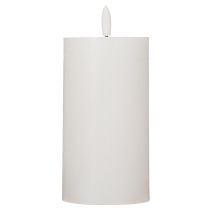 Product LED pillar candle, flickering, with timer, Ø7cm, 16cm