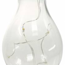 Product Garden Decoration Solar LED Light Bulb Warm White H15cm 5pcs