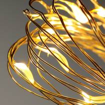 Product LED string lights, 20 bulbs, battery operated, 2m, warm white, 6 pieces