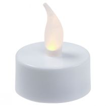 Product LED tea lights tea candles with remote control Ø3.5cm 6pcs