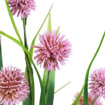 Product Artificial flowers ball flower allium ornamental onion artificial pink 45cm