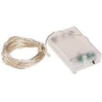 Product Fairy Lights 50 Micro LED Warm White Timer For Battery 6 pcs