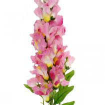 Snapdragons Silk Flower Artificial Snapdragon Pink Yellow L92cm