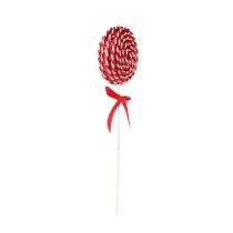 Product Lollipop Christmas Decoration Red White Lolly Foam H30cm 2pcs