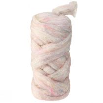 Product Lunte Wool Lunte made of colour-fast natural wool, colorful 10m