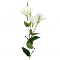 Product Lysianthus artificial flower white L87.5cm