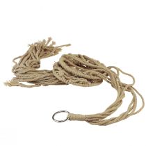 Product Macrame Hanging Decoration Boho Beige Brown Ø12cm H79cm Plant Hanger