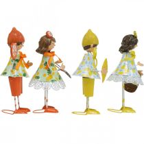 Product Small fruits, summer decoration, figures lemons oranges H17/18cm 4pcs