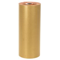 Product Cuff paper roll, gold/red, 25cm x 100m, floristry supplies