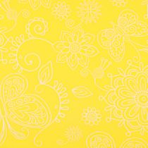 Product Cuff paper yellow white Summertime 25cm 100m