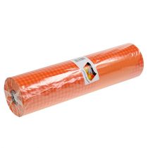 Product Cuff Paper 37.5cm Orange Check 100m