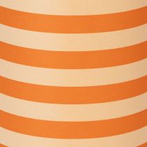 Product Cuff paper roll, orange striped, 25cm x 100m