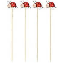 Product Ladybug garden stakes, decoration for spring and summer, flower decoration, 31cm, 4 pieces