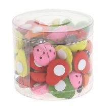 Product Ladybugs colorful 2.5cm 60 pcs